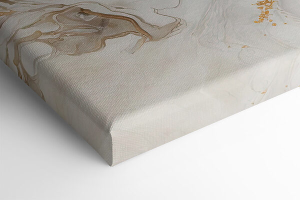 Elegant swirls of cream and amber Elegant swirls of cream and amber