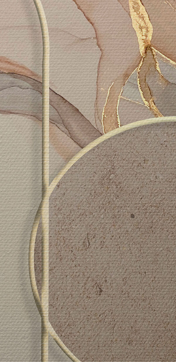 A close up of a wall