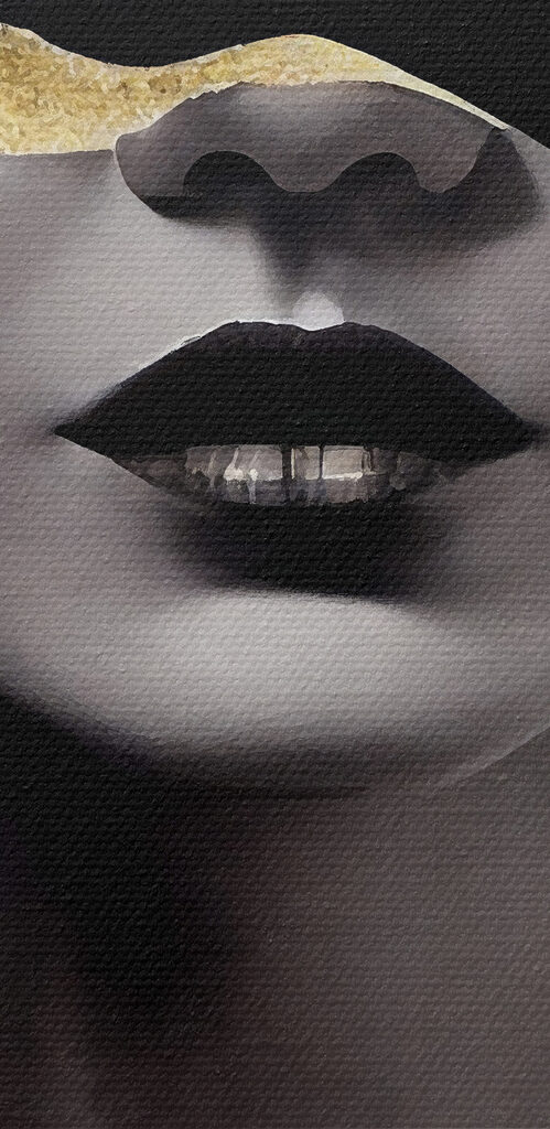 Mystery veiled in shimmering elegance