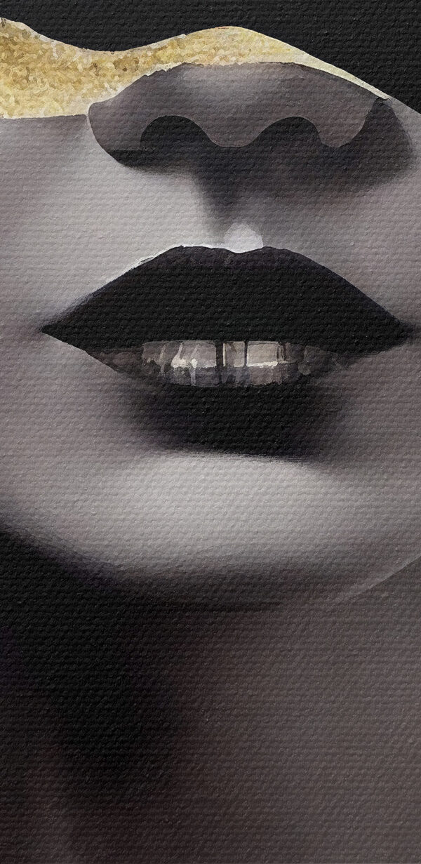 Mystery veiled in shimmering elegance