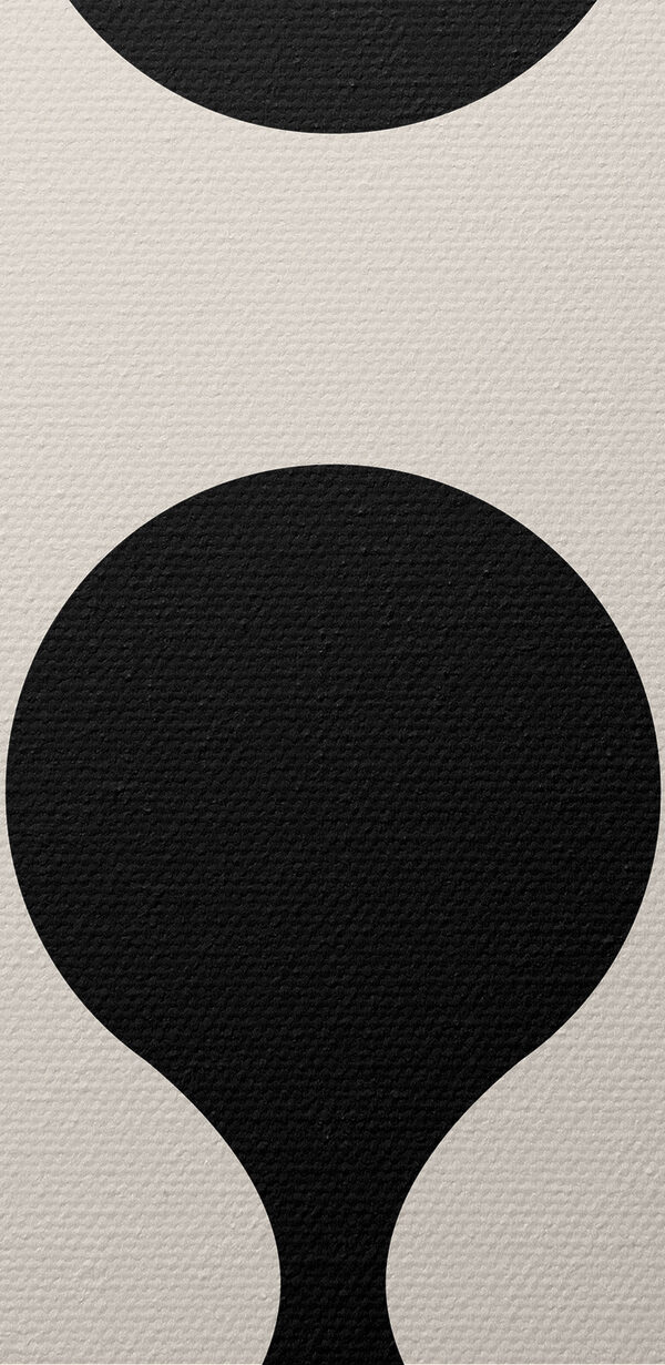 A group of black dots
