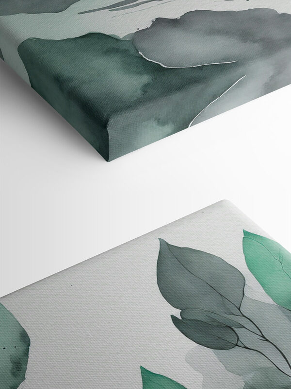 A watercolor painting of a plant