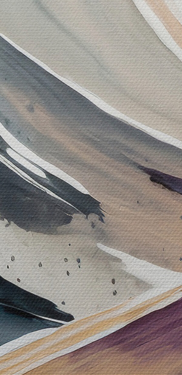 Flowing hues in abstract harmony Flowing hues in abstract harmony