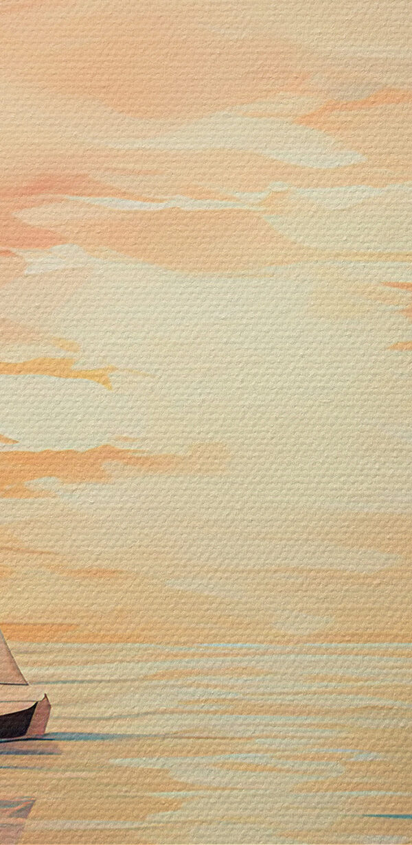 A sailboat on the water