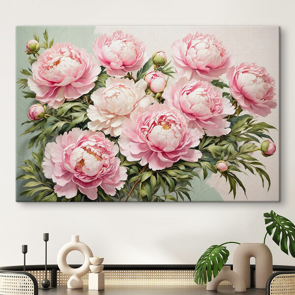Group of pink flowers