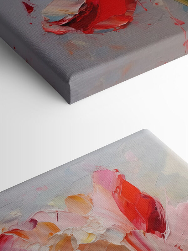 Painting of a flower Painting of a flower