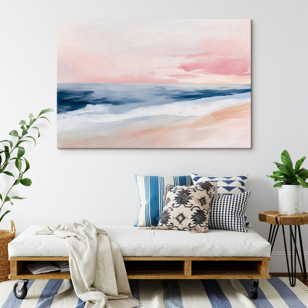 Painting of a beach Painting of a beach