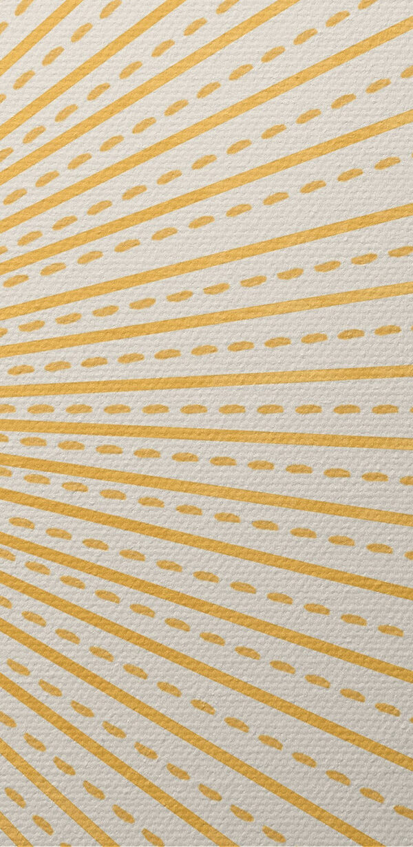 Sun with lines and dots
