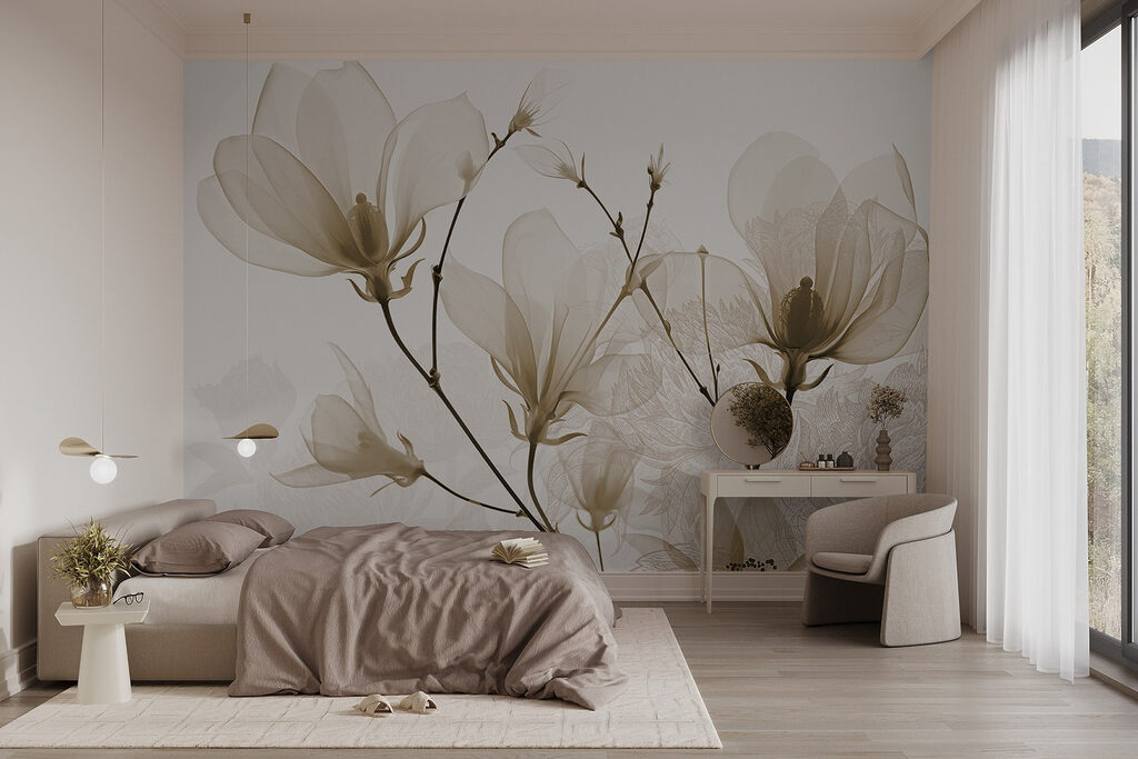 Delicate blooms in soft hues Delicate blooms in soft hues