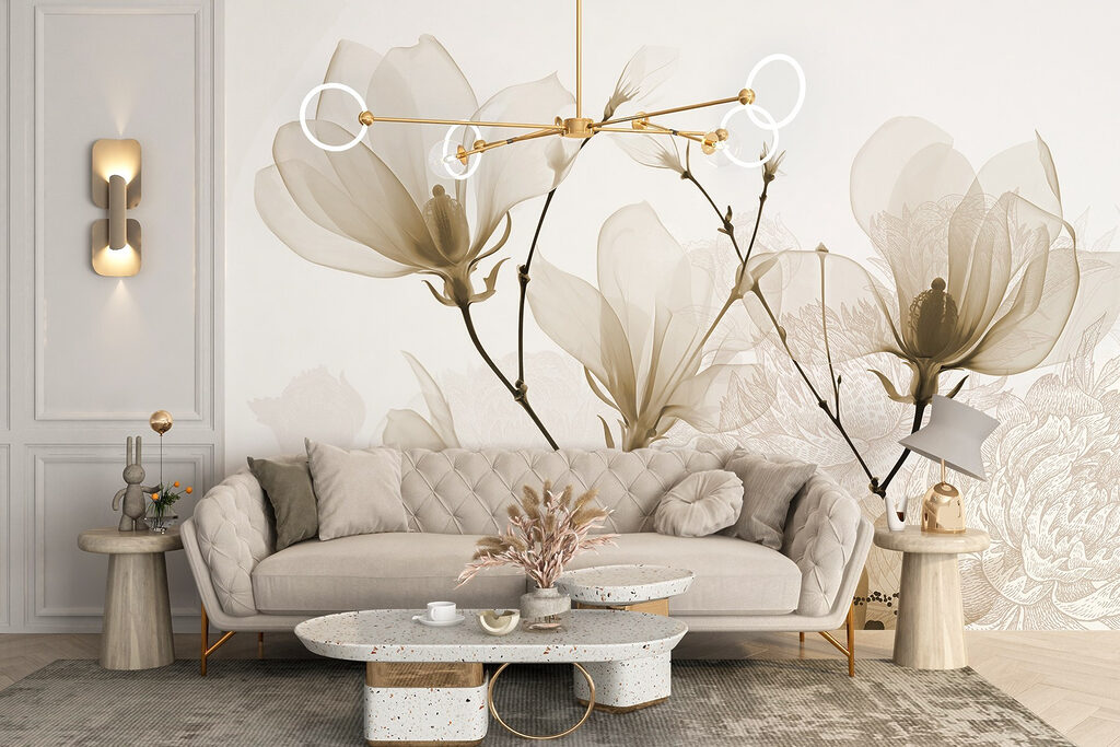 Delicate blooms in soft hues Delicate blooms in soft hues