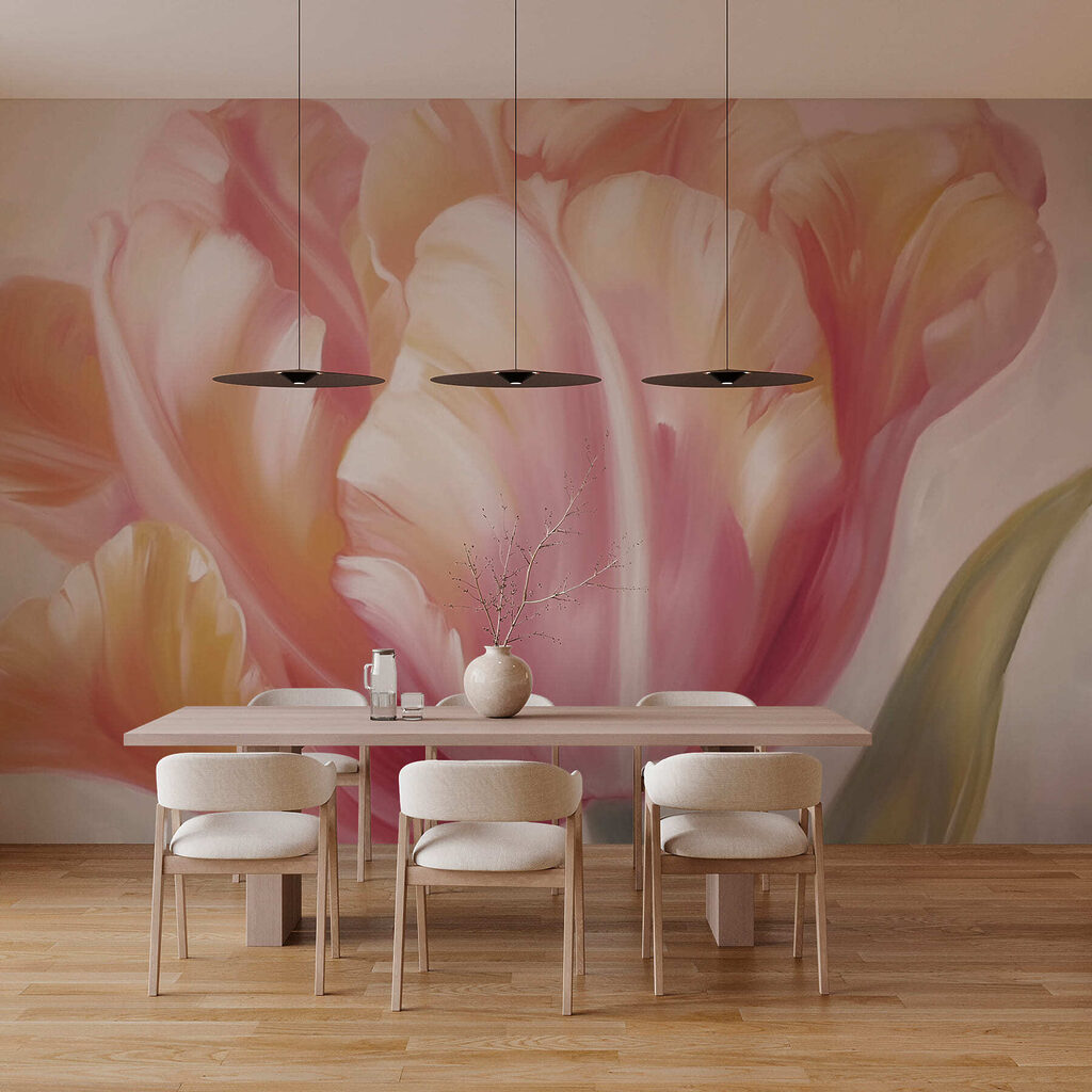 Soft petals in gentle colors Soft petals in gentle colors