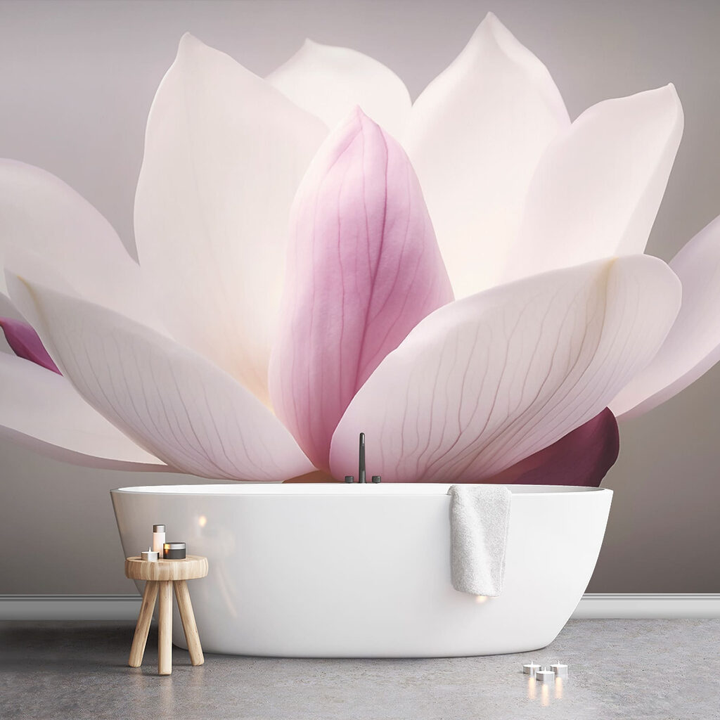 Delicate petals in soft hues