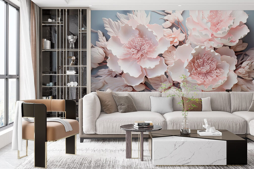 Group of white flowers