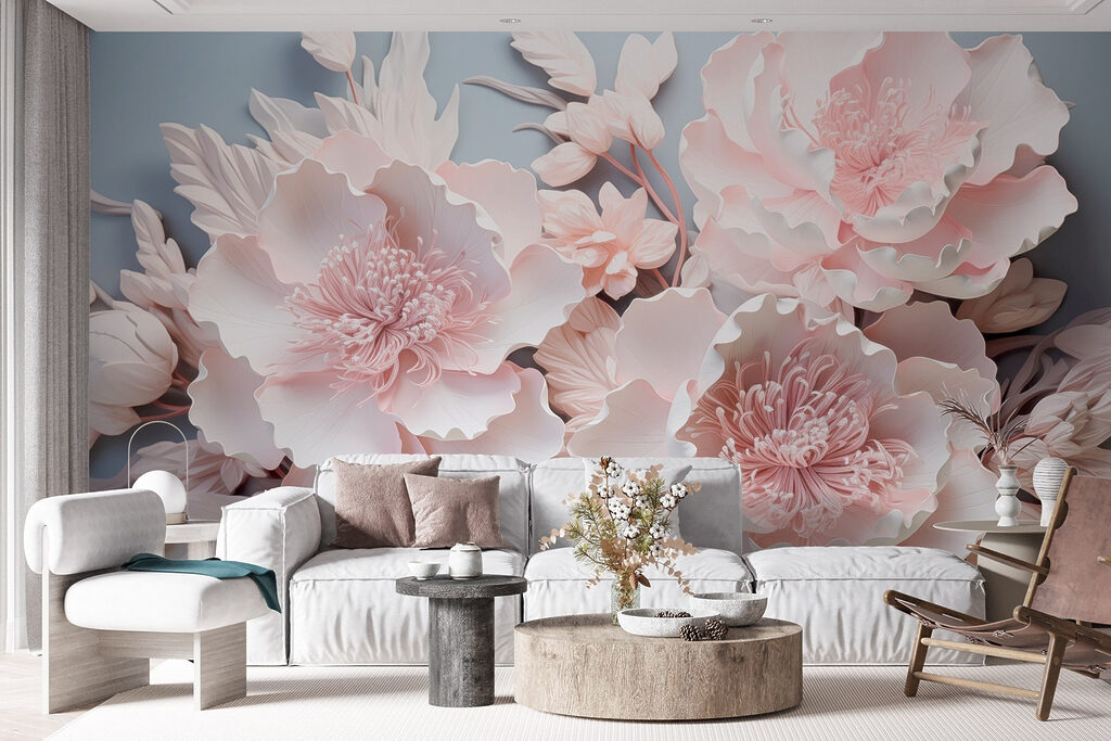 Group of white flowers