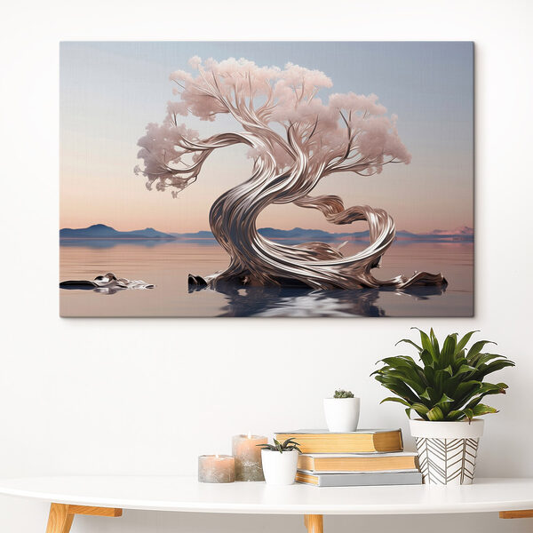 Quadri Quadri Albero nell'acqua (COD: s43945)