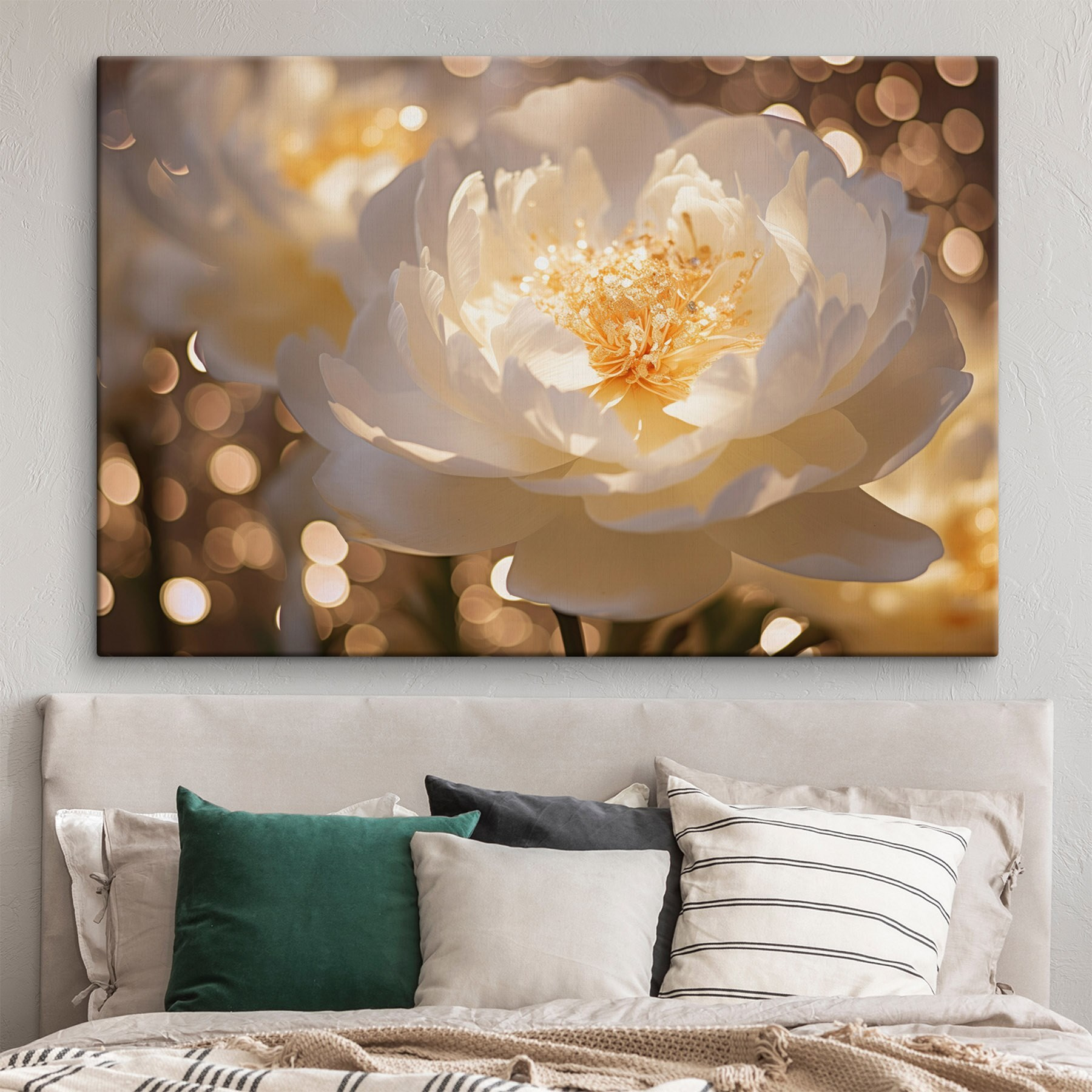 Delicate petals in soft hues