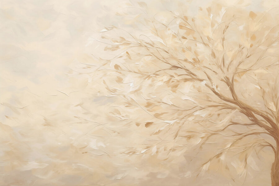 Pittura di un albero Pittura di un albero