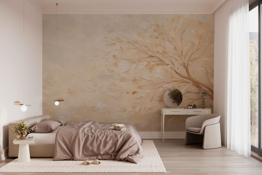 Pittura di un albero Pittura di un albero