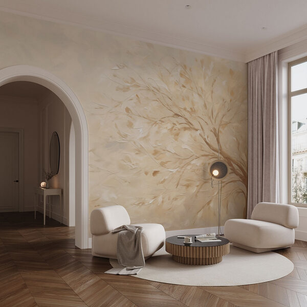 Pittura di un albero Pittura di un albero
