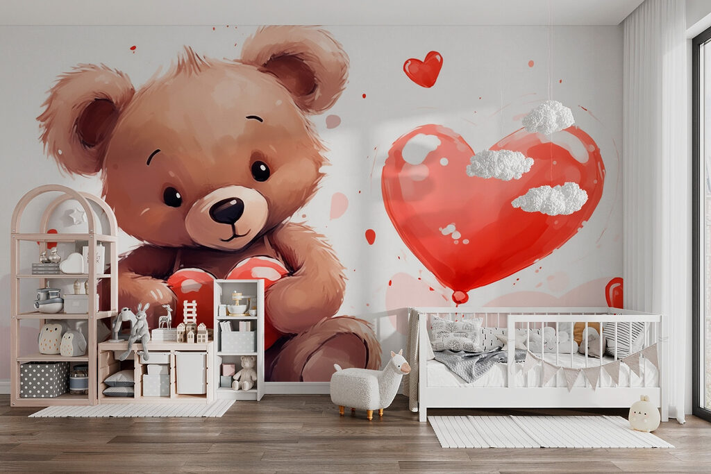 Orsacchiotto con cuore in mano w03683pir2r 1024x683 - Orsacchiotto con cuore in mano