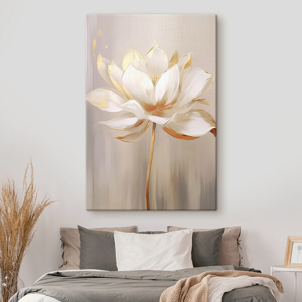 Quadri Quadri Un'elegante fioritura dai toni tenui (COD: s43983)