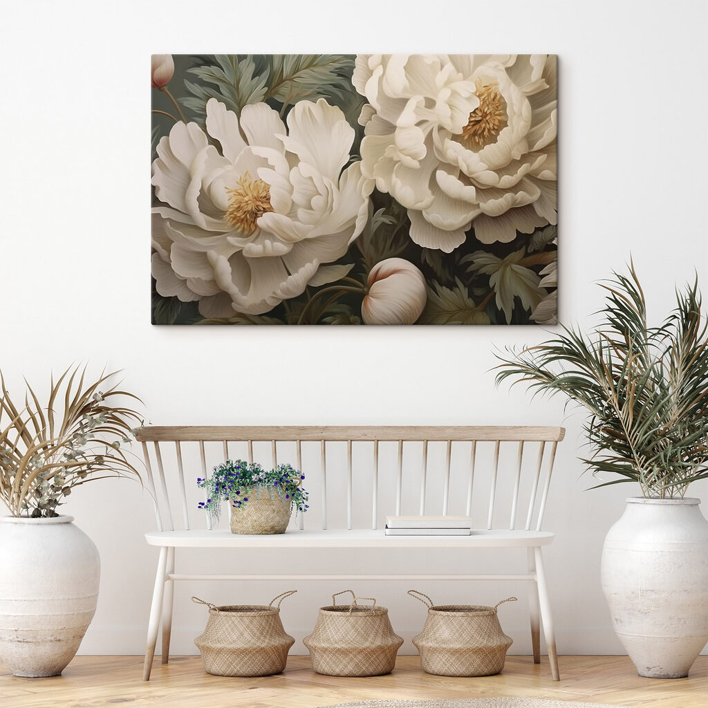 Elegant blooms in soft tones