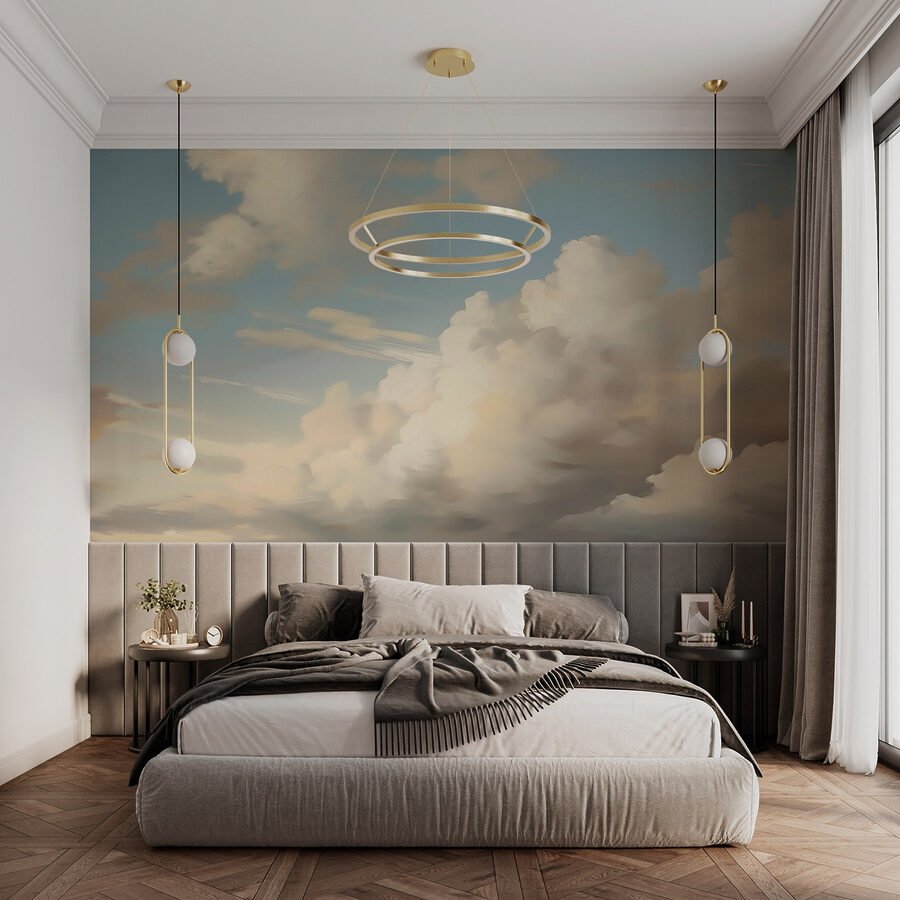 Cielo blu con nuvole