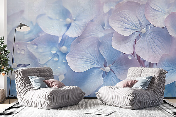 Delicate petals in soft hues