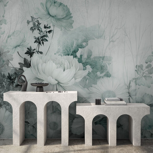 Delicate blooms in soft hues