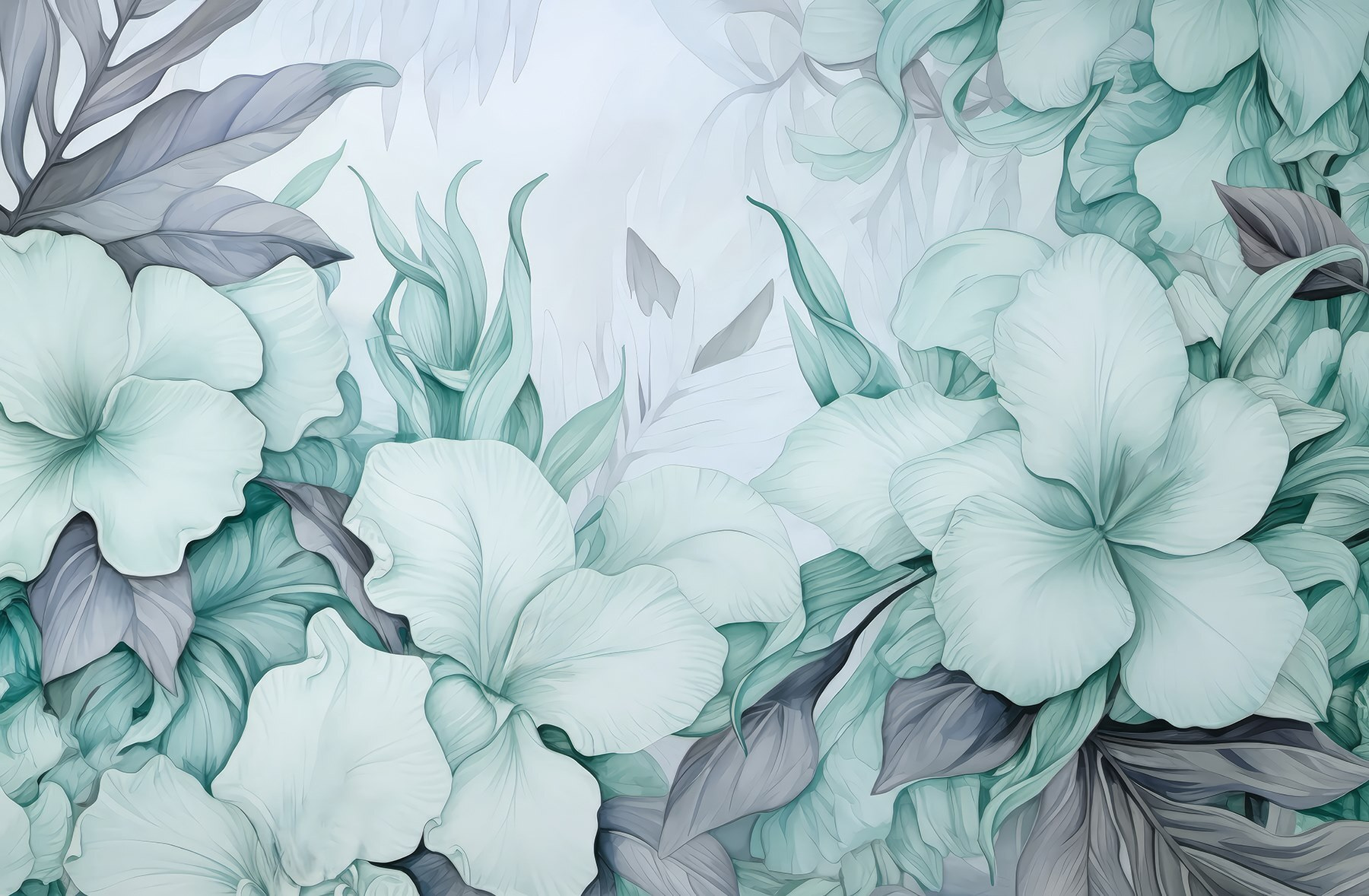 Gentle hues of botanical beauty