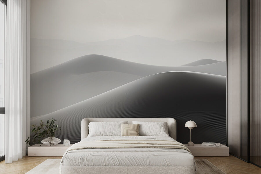 Dune di sabbia nel deserto
