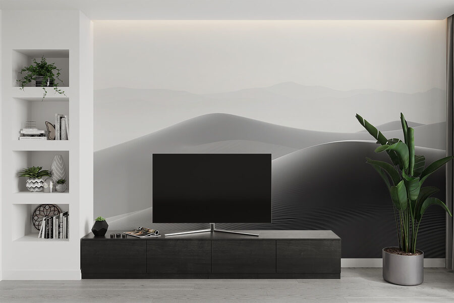 Dune di sabbia nel deserto