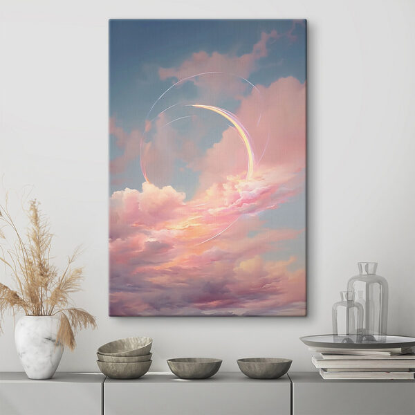 Quadri Quadri Nuvole rosa nel cielo (COD: s44035)