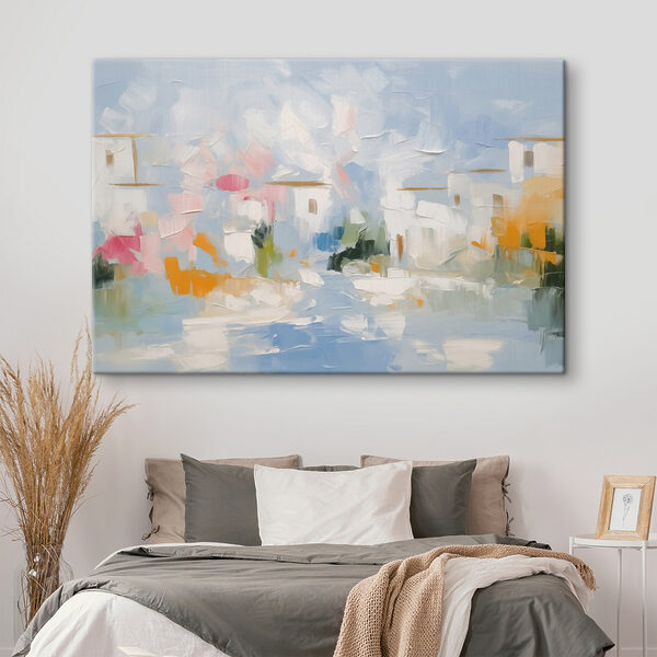 Dipinto di un paesaggio Quadri Dipinto di un paesaggio