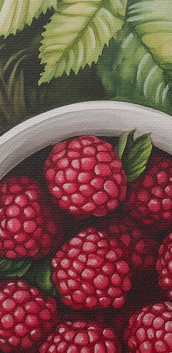 Cup of raspberries in a tree Cup of raspberries in a tree