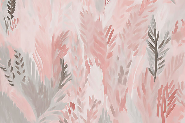 Foglie rosa e grigie Foglie rosa e grigie