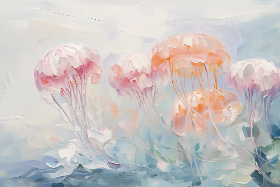 Pittura di fiori rosa Pittura di fiori rosa