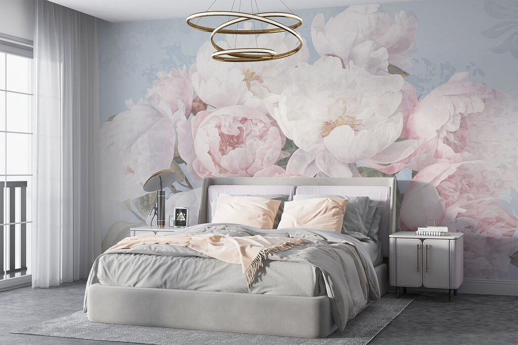 Bouquet of pink and white flowers