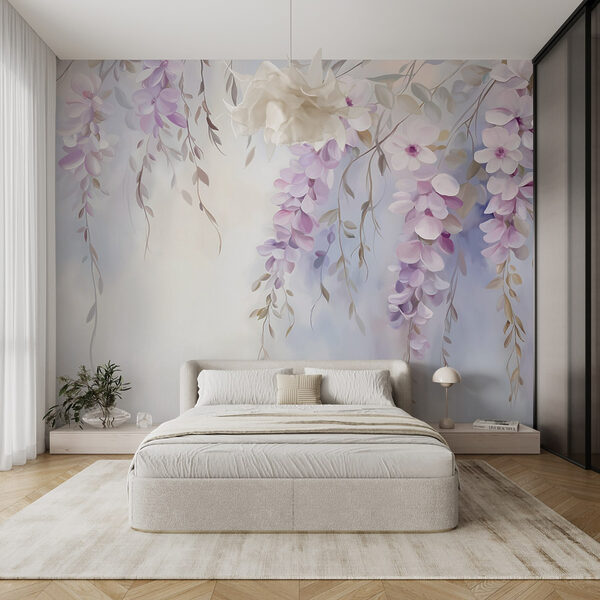 Pittura di fiori su un ramo Pittura di fiori su un ramo
