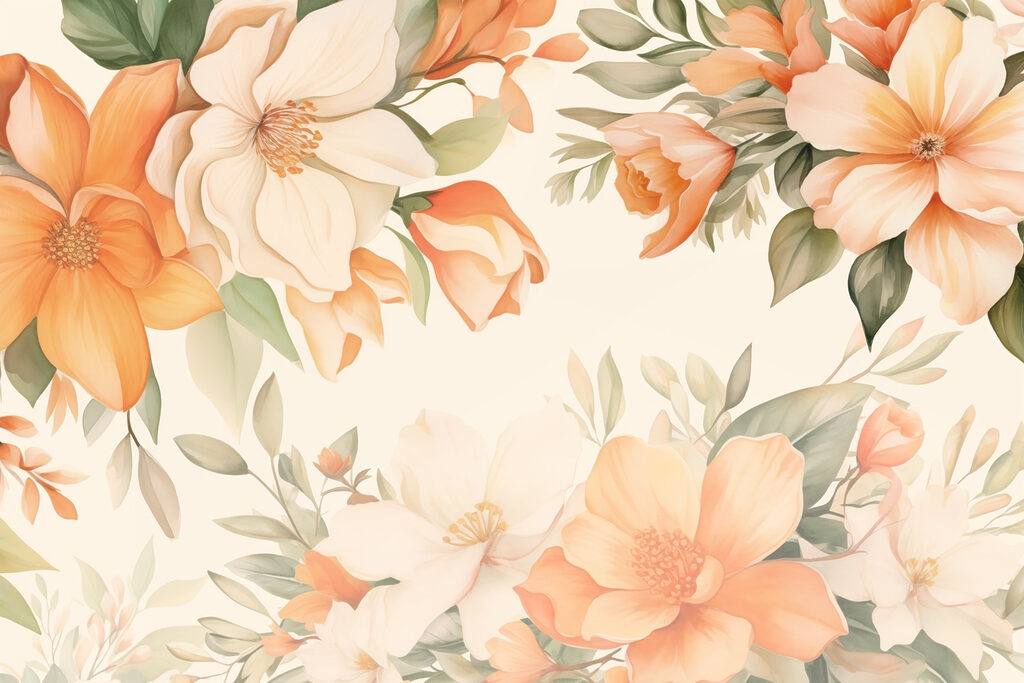 Bellezza floreale in tinte tenui Bellezza floreale in tinte tenui