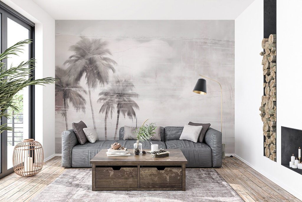 Group of palm trees Group of palm trees