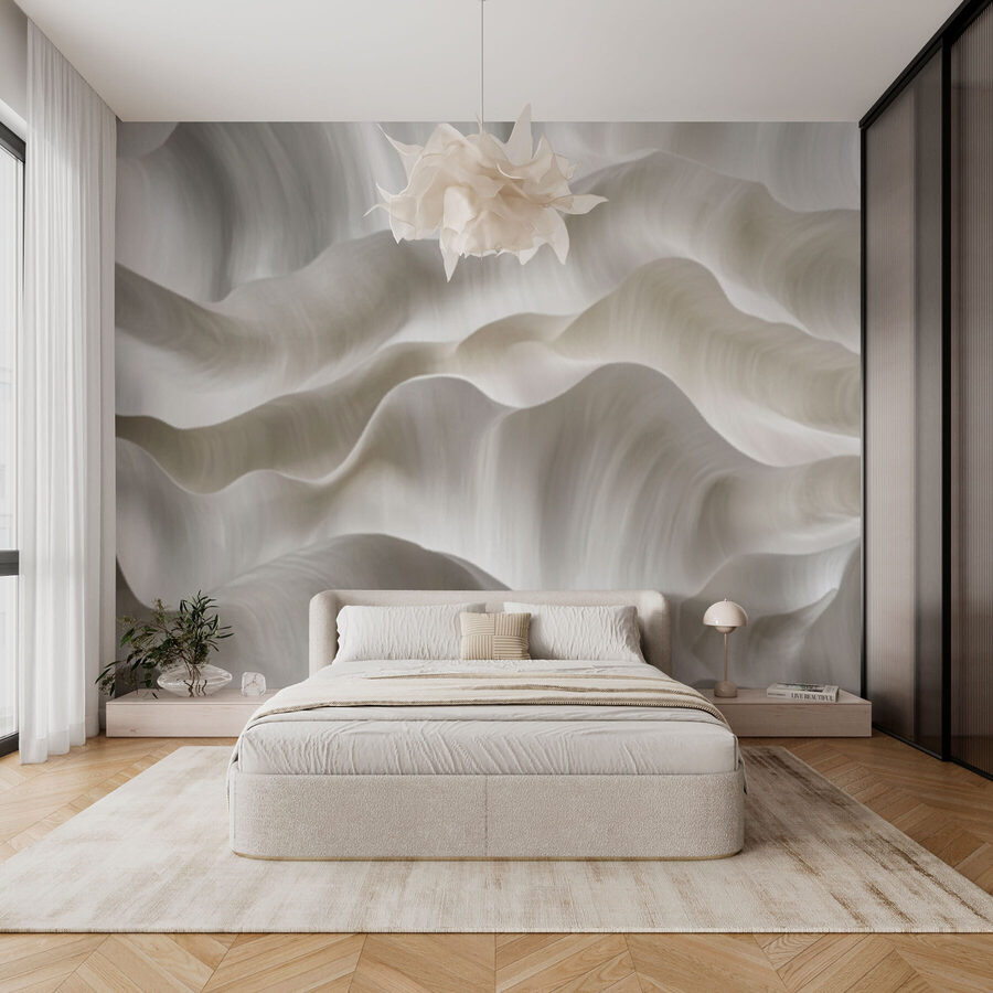 – Texture fluide in tonalità morbide