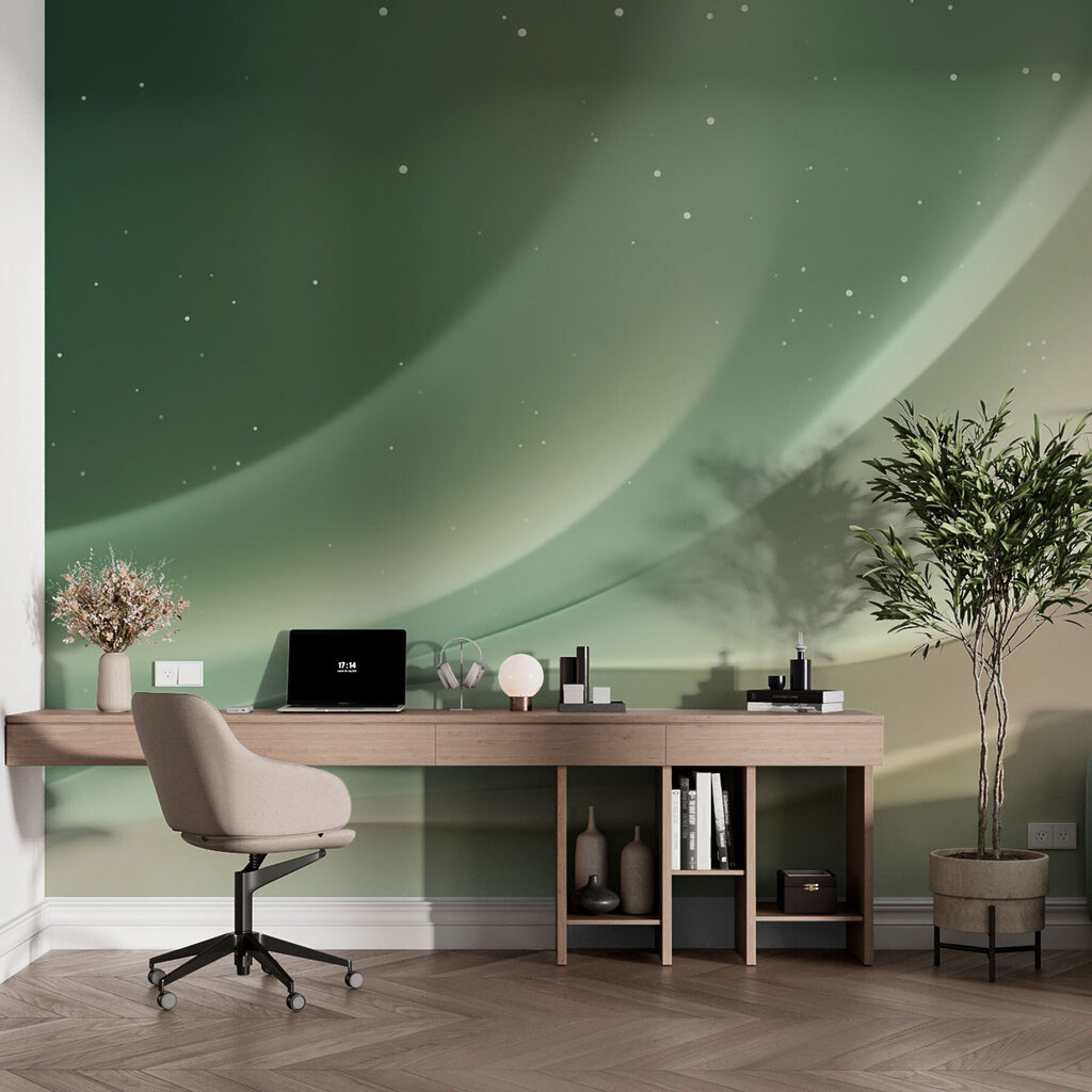 White and green background White and green background