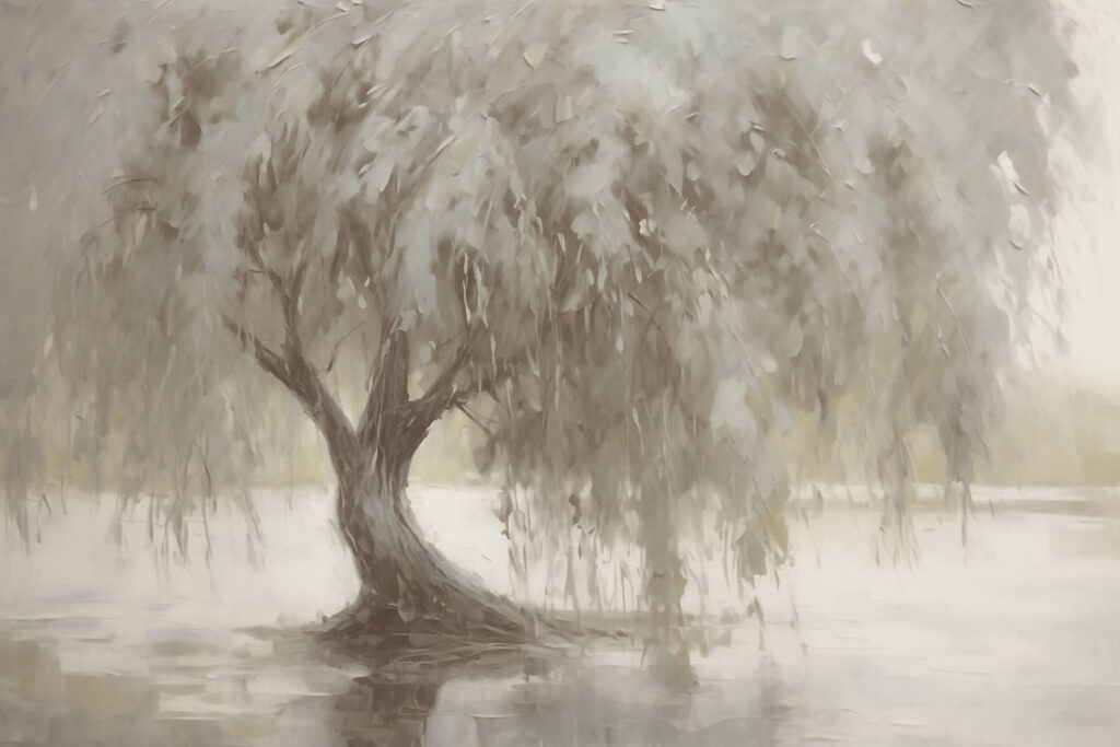Albero nell'acqua Albero nell'acqua