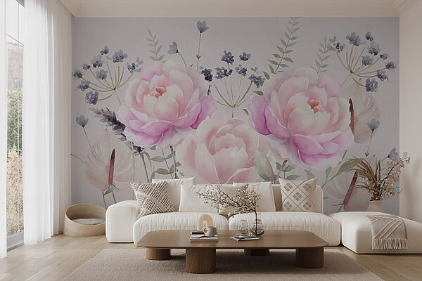 Pittura ad acquerello di fiori Pittura ad acquerello di fiori