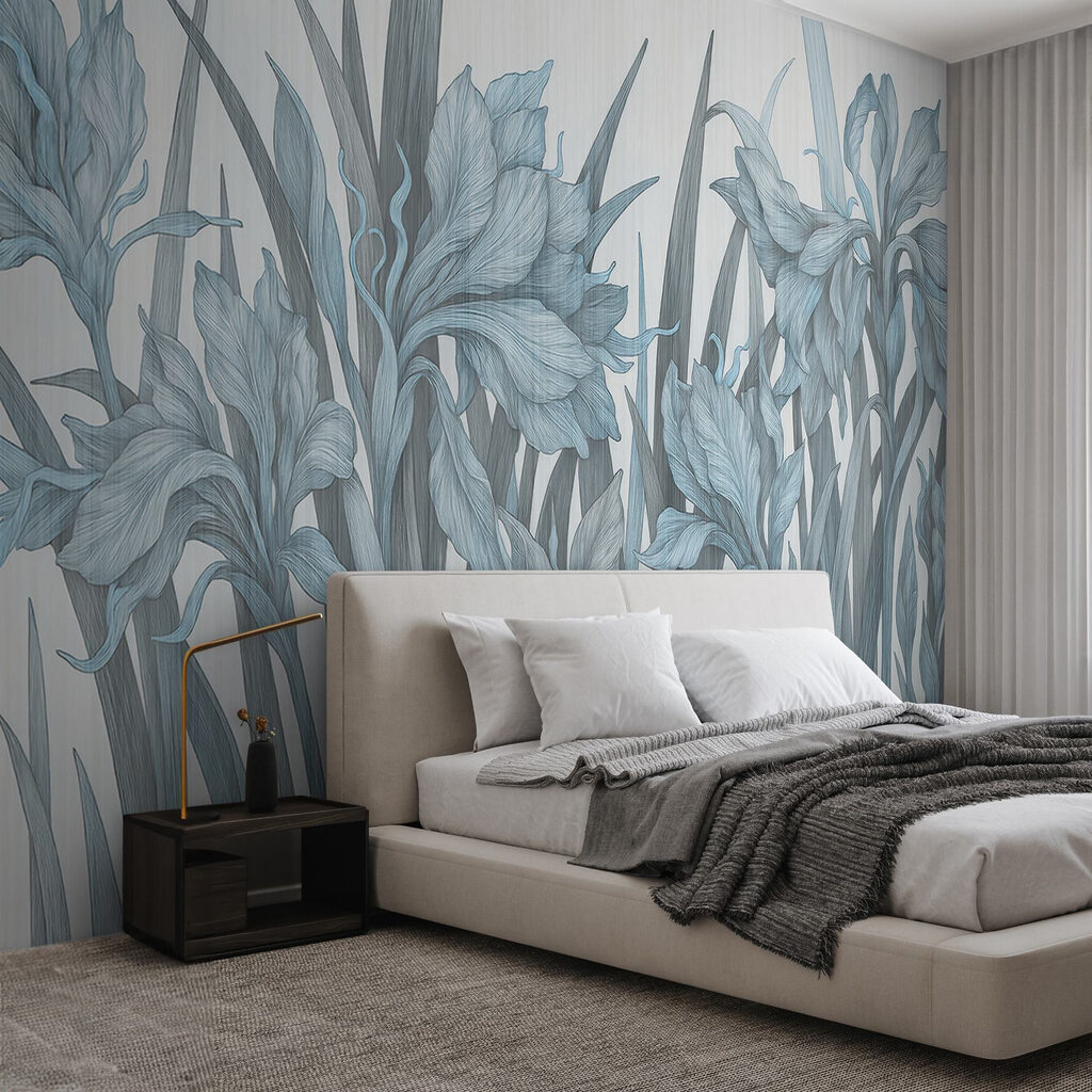 Delicate blooms in tranquil hues