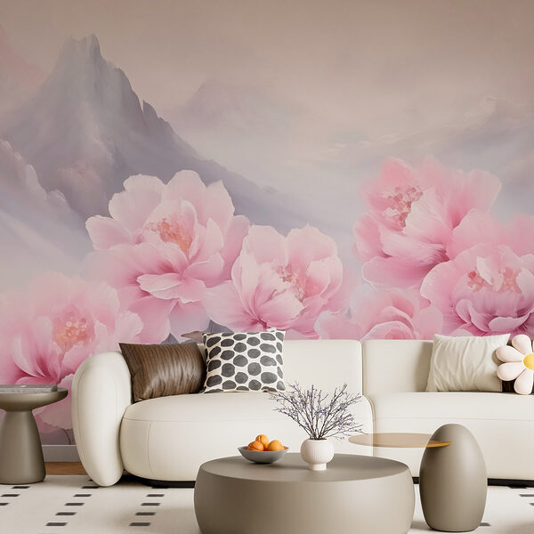 Pittura di fiori rosa Pittura di fiori rosa
