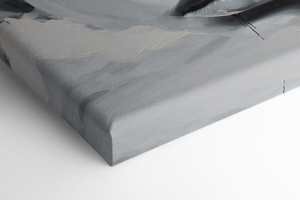 Ethereal beauty in monochromatic tones
