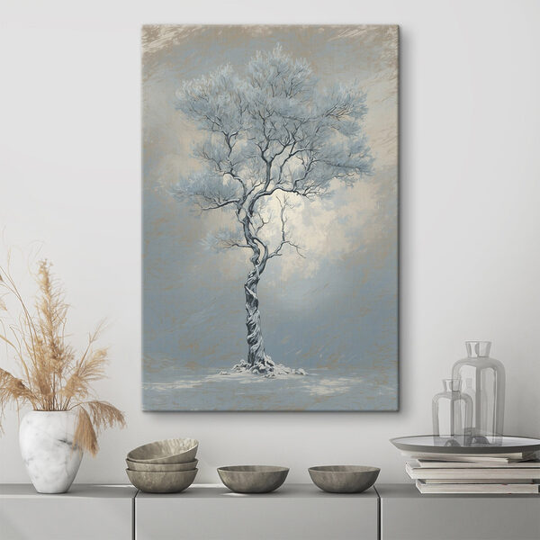 Quadri Quadri Albero innevato (COD: s44087)
