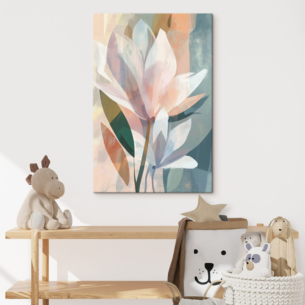 Soft petals against a tranquil backdrop Soft petals against a tranquil backdrop